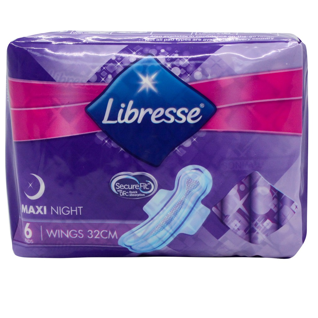 Libresse Sanitary Pad – Maxi Wings 